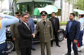 مراسم استقبال رسمی از وزیر دفاع افغانستان