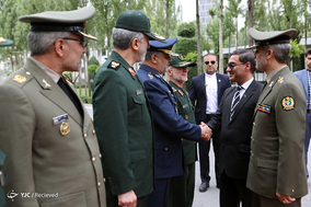مراسم استقبال رسمی از وزیر دفاع افغانستان
