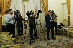 دیدار وزیر دفاع افغانستان با علی شمخانی