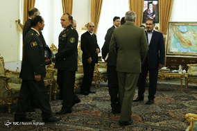 دیدار وزیر دفاع افغانستان با علی شمخانی