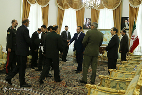 دیدار وزیر دفاع افغانستان با علی شمخانی
