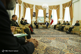 دیدار وزیر دفاع افغانستان با علی شمخانی