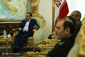 دیدار وزیر دفاع افغانستان با علی شمخانی