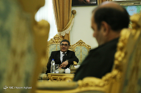 دیدار وزیر دفاع افغانستان با علی شمخانی