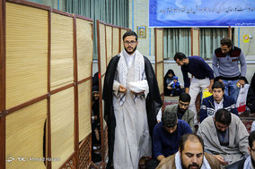 مراسم عمامه گذاری طلاب حوزه علمیه خراسان