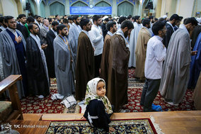 مراسم عمامه گذاری طلاب حوزه علمیه خراسان