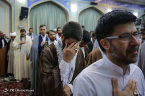 مراسم عمامه گذاری طلاب حوزه علمیه خراسان