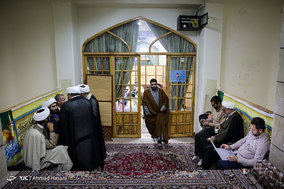 مراسم عمامه گذاری طلاب حوزه علمیه خراسان