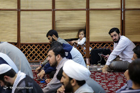 مراسم عمامه گذاری طلاب حوزه علمیه خراسان