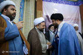 مراسم عمامه گذاری طلاب حوزه علمیه خراسان