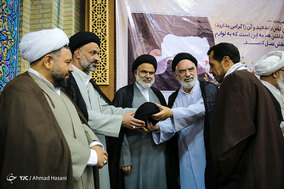مراسم عمامه گذاری طلاب حوزه علمیه خراسان