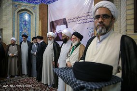 مراسم عمامه گذاری طلاب حوزه علمیه خراسان