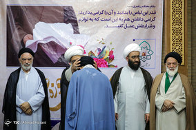 مراسم عمامه گذاری طلاب حوزه علمیه خراسان