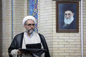 مراسم عمامه گذاری طلاب حوزه علمیه خراسان