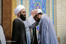 مراسم عمامه گذاری طلاب حوزه علمیه خراسان