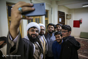 مراسم عمامه گذاری طلاب حوزه علمیه خراسان