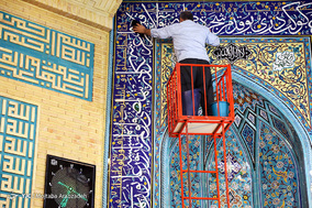 آغاز دهه تکریم و غبارروبی مساجد