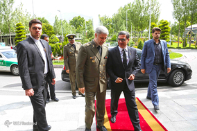 کنفرانس مطبوعاتی وزرای دفاع ایران و افغانستان
