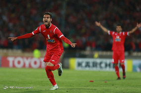 دیدار تیم های فوتبال پرسپولیس و الجزیره
