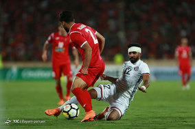 دیدار تیم های فوتبال پرسپولیس و الجزیره