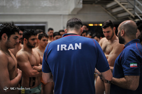دیدار دوستانه واترپلو ایران و چین‎