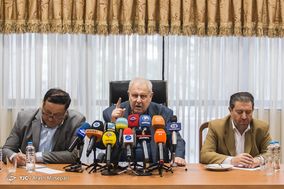 نشست خبری سفیر فلسطین در تهران