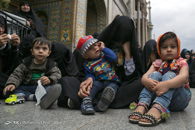 تشییع پیکر شهید مدافع حرم سالم صفرزاده - قم