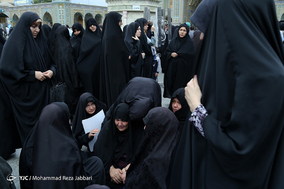 تشییع پیکر شهید مدافع حرم سالم صفرزاده - قم