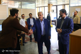 بازدید معاون توسعه روستایی و مناطق محروم نهاد ریاست جمهوری از باشگاه خبرنگاران جوان