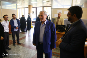 بازدید معاون توسعه روستایی و مناطق محروم نهاد ریاست جمهوری از باشگاه خبرنگاران جوان