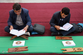 مراسم سفره افطاری در میدان امام حسین(ع)