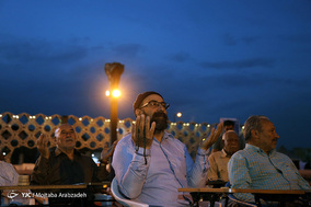 مراسم سفره افطاری در میدان امام حسین(ع)
