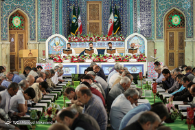 مراسم جزء خوانی قرآن کریم در حرم شاه عبدالعظیم