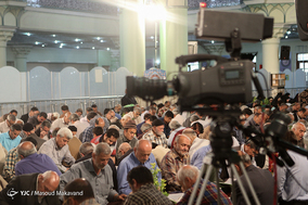 مراسم جزء خوانی قرآن کریم در حرم شاه عبدالعظیم