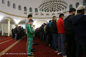 حال و هوای ماه رمضان در مسجد جامع مسلمانان_ کیف اوکراین