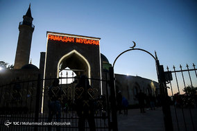 حال و هوای ماه رمضان در مسجد جامع مسلمانان_ کیف اوکراین
