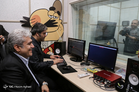 بازدید معاون علمی و فناوری رئیس جمهور از شرکت دانش بنیان و استارتاپی 