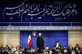 دیدار مسئولان و کارگزاران نظام با مقام معظم رهبری