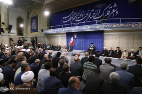 دیدار مسئولان و کارگزاران نظام با مقام معظم رهبری