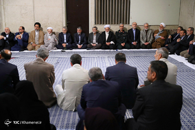 دیدار مسئولان و کارگزاران نظام با مقام معظم رهبری