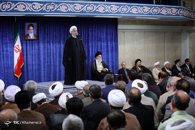 دیدار مسئولان و کارگزاران نظام با مقام معظم رهبری