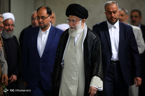 دیدار مسئولان و کارگزاران نظام با مقام معظم رهبری