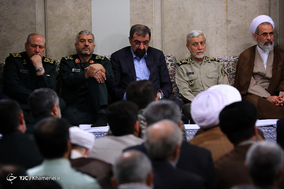 دیدار مسئولان و کارگزاران نظام با مقام معظم رهبری