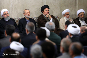 دیدار مسئولان و کارگزاران نظام با مقام معظم رهبری