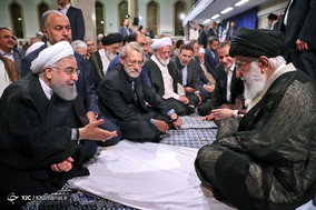 دیدار مسئولان و کارگزاران نظام با مقام معظم رهبری