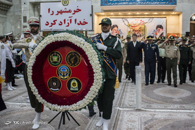 مراسم شگرکزاری به مناسبت سالروز آزادسازی خرمشهر قهرمان