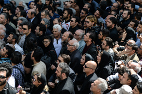 مراسم تشییع پیکر ناصر ملک مطیعی
