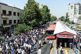 مراسم تشییع پیکر ناصر ملک مطیعی