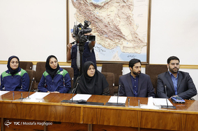 دیدار رئیس فدراسیون فوتبال و اعضای تیم ملی فوتسال بانوان با رئیس رسانه ملی‎