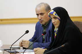دیدار رئیس فدراسیون فوتبال و اعضای تیم ملی فوتسال بانوان با رئیس رسانه ملی‎